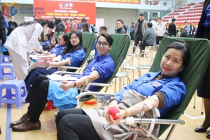 Quảng Ninh thu về 214 đơn vị máu tại Ngày Chủ nhật đỏ năm 2026