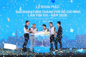 Giải Marathon TP. HCM 2026 thu hút gần 11.000 vận động viên
