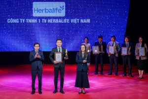 Herbalife Việt Nam được vinh danh là “Doanh nghiệp Văn hóa, Uy tín” năm 2025