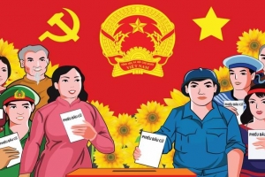 Tây Ninh tuyên truyền cuộc bầu cử đại biểu Quốc hội khóa XVI và đại biểu Hội đồng nhân dân các cấp