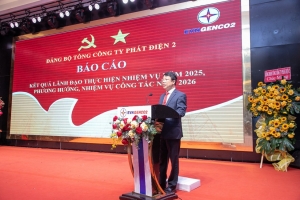 EVNGENCO2: Tổng kết công tác năm 2025, triển khai nhiệm vụ 2026