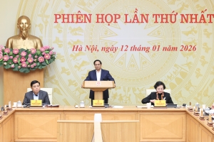 Thủ tướng chủ trì phiên họp thứ nhất Ban Chỉ đạo quốc gia về dữ liệu