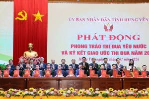 Hưng Yên phát động phong trào thi đua yêu nước