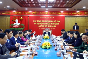 Bắc Ninh: Họp Đoàn đại biểu Đảng bộ tỉnh dự Đại hội XIV của Đảng