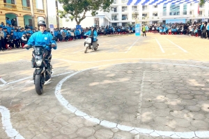 Bắc Ninh: Bồi dưỡng kỹ năng lái xe an toàn cho học sinh