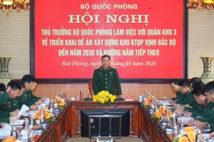 Triển khai Đề án xây dựng Khu kinh tế quốc phòng Vịnh Bắc Bộ đến năm 2030