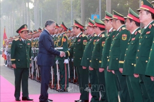 Tổng Bí thư Tô Lâm: Đổi mới, hoàn thiện phương thức bảo đảm hậu cần, kỹ thuật trong tình hình mới