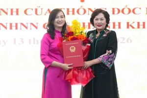 Bà Nguyễn Thị Dung giữ chức vụ Giám đốc Ngân hàng Nhà nước chi nhánh Khu vực 6