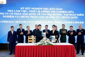 Trung tâm giám định thử nghiệm Tân Đại Dương đủ điều kiện hoạt động theo tiêu chuẩn ISO/IEC 17025