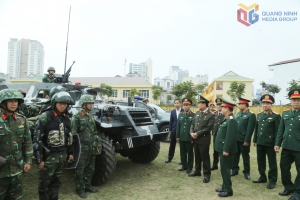 Đoàn công tác số 2 của Hội đồng Bầu cử quốc gia kiểm tra công tác bảo đảm an ninh bầu cử tại Quảng Ninh