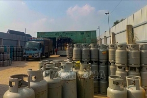 Triệt phá đường dây sản xuất, buôn bán gas giả liên tỉnh quy mô lớn