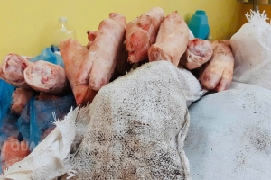 Hải quan liên tiếp phát hiện, bắt giữ thực phẩm đông lạnh và lá thuốc lá không rõ nguồn gốc