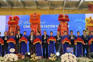 Khánh thành Nhà máy sản xuất cơ khí chính xác Castem Việt Nam
