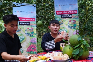 Vĩnh Long đẩy mạnh quảng bá nông sản Tết qua Chương trình “Hành trình nông sản - Chở Xuân về nhà”
