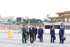 Khảo sát công tác chống buôn lậu tại cửa khẩu Chi Ma trong cao điểm Tết Bính Ngọ 2026