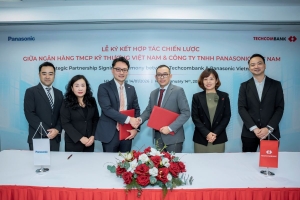 Techcombank và Panasonic Việt Nam ký kết hợp tác chiến lược