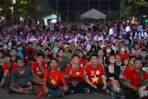 TP. HCM lắp đặt 6 LED khổng lồ phục vụ người dân cổ vũ U23 Việt Nam