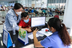 Ngành đường sắt bán 227.000 vé tàu Tết, nhiều chặng đã hết chỗ