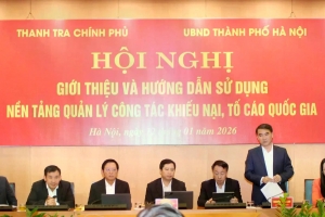 Hà Nội triển khai “Nền tảng quản lý công tác khiếu nại, tố cáo quốc gia”