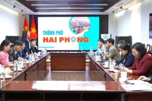 Sở Khoa học và Công nghệ TP. Hải Phòng tiếp và làm việc với Đoàn công tác Sở KH&CN tỉnh Phú Thọ