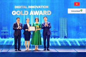 VCB Tablet đạt Giải Vàng hạng mục Digital innovation tại ASEAN Digital Awards 2026