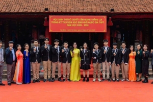 Trường tư thục có 100% học sinh đạt giải học sinh giỏi Quốc gia THPT: Dấu ấn nổi bật trong giáo dục mũi nhọn thời kỳ đổi mới