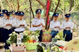 Hải đội 33 tổ chức hoạt động tri ân cho chiến sĩ xuất ngũ năm 2026