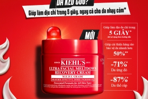 Kiehl’s ra mắt Ultra Facial Meltdown Recovery Cream - dòng kem dưỡng phục hồi chuyên sâu