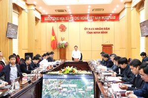 Ninh Bình: Quyết liệt tháo gỡ vướng mắc, bảo đảm tiến độ công trình trọng điểm