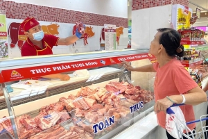 Giá thịt lợn tại TPHCM tăng mạnh sát Tết Nguyên đán Bính Ngọ 2026
