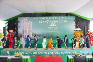 Chính thức khởi công dự án Khu căn hộ cao cấp The Emerald Boulevard