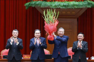 Điện, thư chúc mừng Tổng Bí thư Ban Chấp hành Trung ương Đảng Cộng sản Việt Nam khóa XIV Tô Lâm