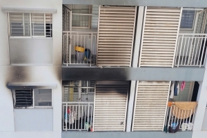 TP. HCM: Cháy chung cư EhomeS, ba mẹ con nguy kịch