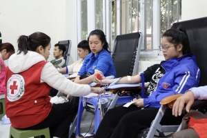Thanh Hoá: Ngày hội hiến máu tình nguyện “Chủ nhật đỏ” thu hút gần 1.000 người tham gia