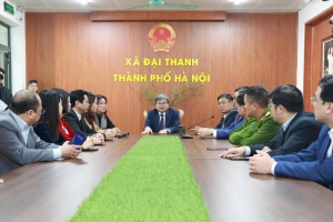 Xã Đại Thanh khai trương Trung tâm Điều hành Thông minh, thúc đẩy chuyển đổi số đi vào thực chất