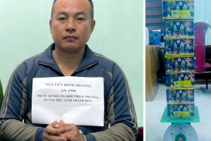 Thanh Hóa: Bắt giữ đối tượng vận chuyển 15 kg pháo hoa nổ trái phép
