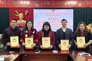 Phường Hoàn Kiếm ký kết chương trình phối hợp thực hiện nhiệm vụ trọng tâm năm 2026