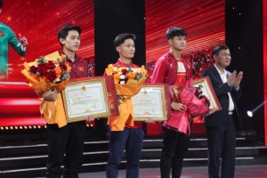Lan tỏa niềm tự hào xứ Nghệ qua buổi giao lưu cùng ba tuyển thủ U23 Việt Nam