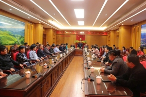 Lào Cai: Phường Cam Đường gặp mặt báo chí, hướng tới phát triển bền vững