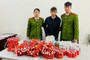 Hải Phòng: Phát hiện điểm sản xuất pháo nổ trái phép tại nhà dân, thu giữ 37kg tang vật