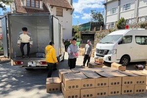 Lâm Đồng: Phát hiện doanh nghiệp dùng đậu nành sản xuất cà phê bột