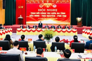 Thúc đẩy hợp tác 3 tỉnh Bắc Ninh, Thái Nguyên, Phú Thọ