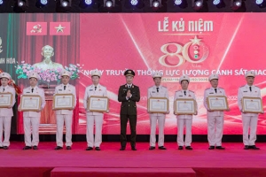Thanh Hóa: Lễ kỷ niệm 80 năm Ngày truyền thống lực lượng Cảnh sát giao thông