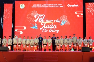Ấm áp “Tết sum vầy - Xuân ơn Đảng” ở Bắc Ninh