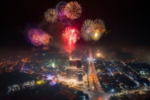 Lào Cai tổ chức bắn pháo hoa tại 9 điểm mừng Tết Bính Ngọ 2026