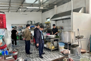 Hải Phòng: Xã Hà Đông kiểm tra an toàn thực phẩm dịp Tết Nguyên đán