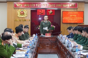 Thanh Hóa: Triển khai nhiệm vụ bảo đảm an ninh, trật tự bầu cử ĐBQH khóa XVI và đại biểu HĐND các cấp, nhiệm kỳ 2026 - 2031