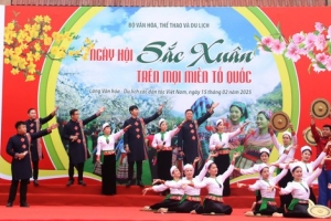 Nhiều hoạt động đặc sắc tại Ngày hội 'Sắc Xuân trên mọi miền Tổ quốc' năm 2026
