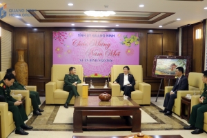 Tổng cục II (Bộ Quốc phòng) thăm, chúc Tết tỉnh Quảng Ninh