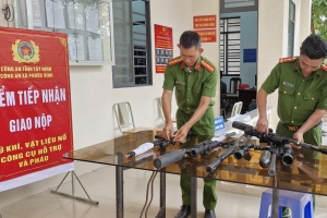 Tây Ninh tăng cường công tác quản lý, phòng ngừa vi phạm về vũ khí, vật liệu nổ